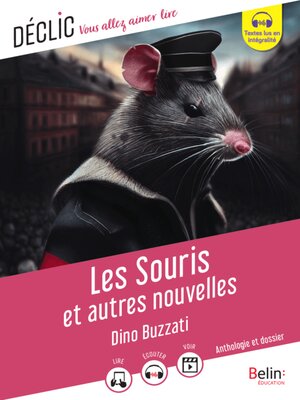 cover image of Les Souris et autres nouvelles de Dino Buzzati